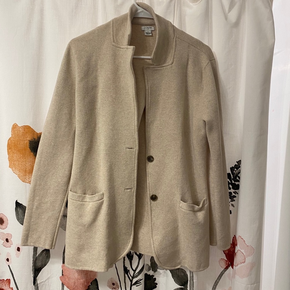 J Crew Sweater Blazer (M)